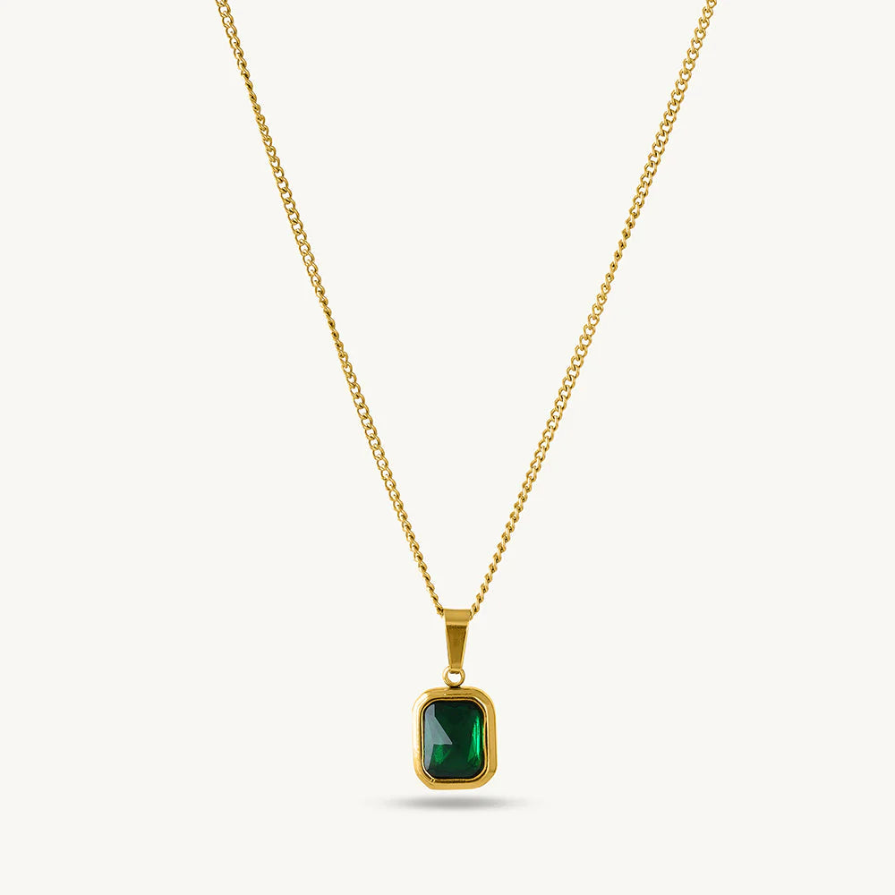 Classic Emerald Necklace