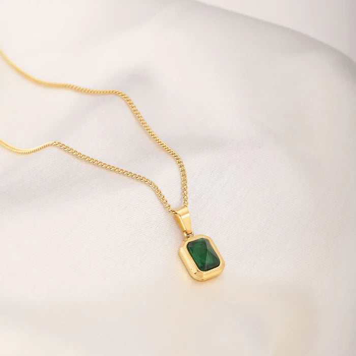 Classic Emerald Necklace